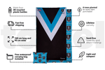 Port Adelaide Power - AFL Recycled Sand Free Beach Towel preview #3