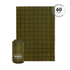 Olive Green - Sustainable Down Puffy Blanket swatch