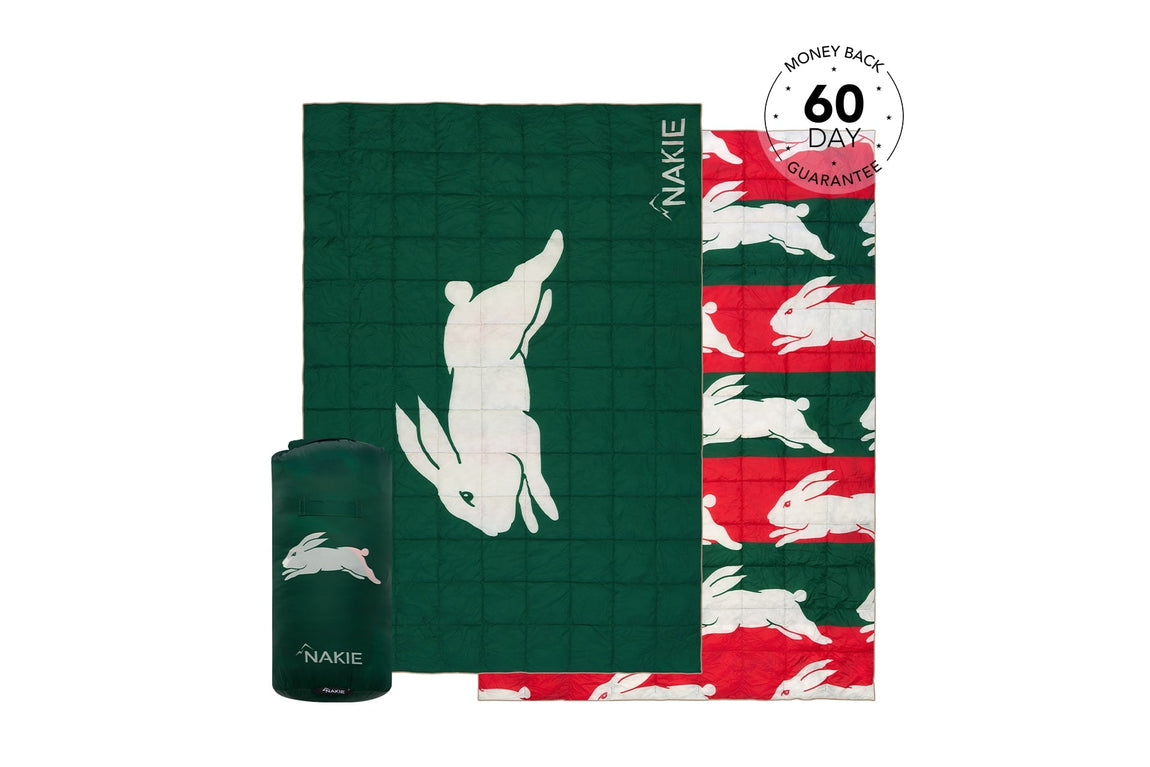 Rabbitohs - NRL Sustainable Down Puffy Blanket