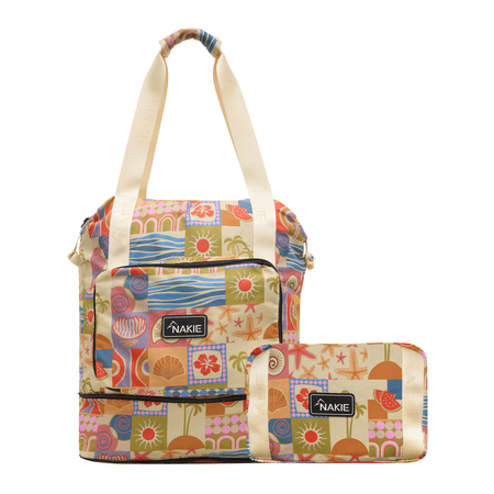 Retro Shores - Recycled Tote Bag
