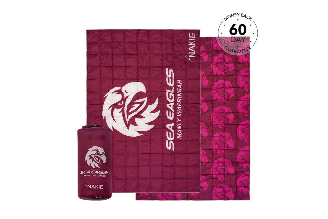Sea Eagles - NRL Sustainable Down Puffy Blanket