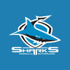 Sharks - NRL Recycled Sand Free Beach Towel swatch