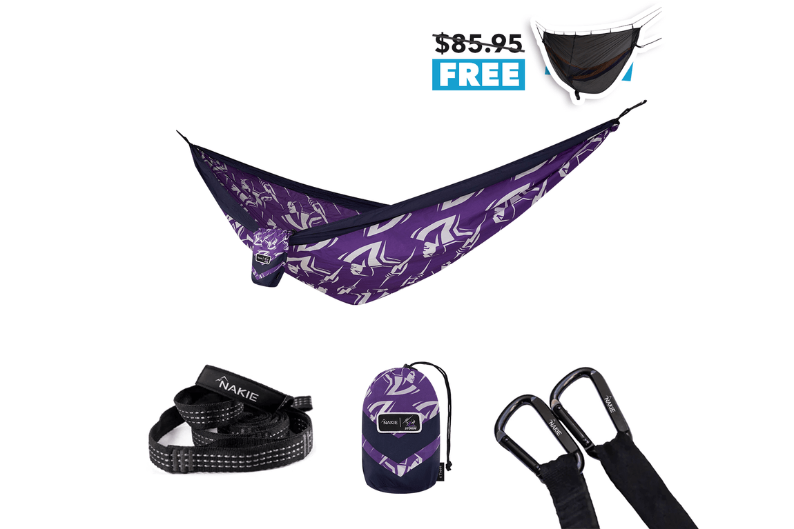 Storm - NRL Recycled Hammock with Straps
