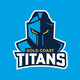 Titans - NRL Sustainable Down Puffy Blanket colour swatch