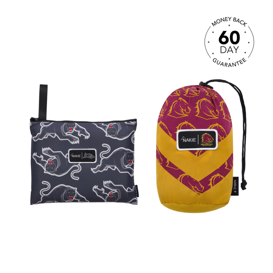 NRL Hammock & Sand Free Beach Towel Combo