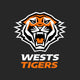 Tigers - NRL Sustainable Down Puffy Blanket colour swatch