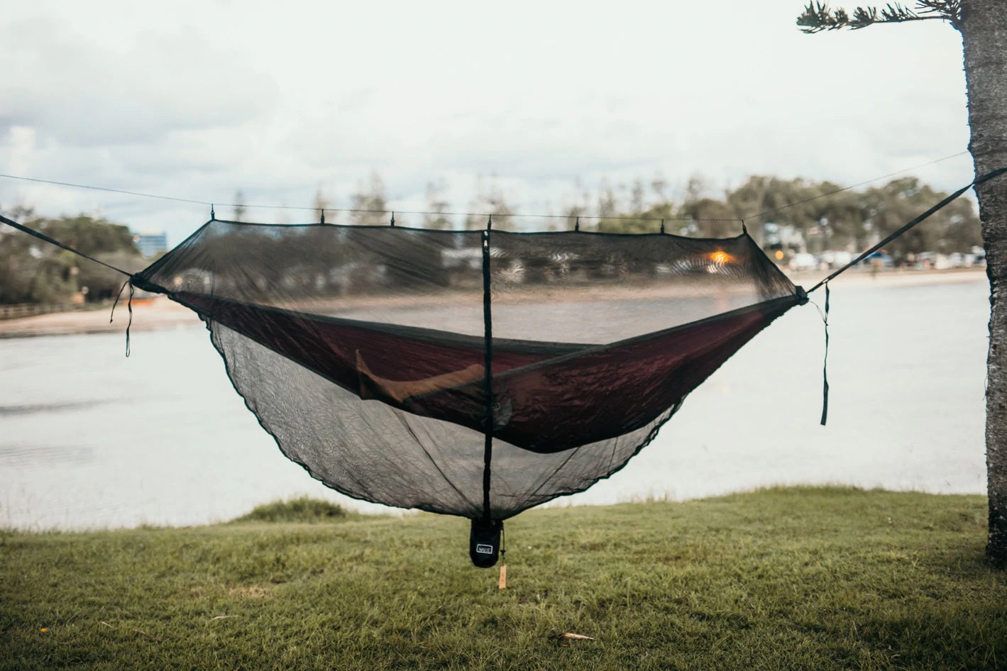 Recycled Hammock and Bug Net Combo