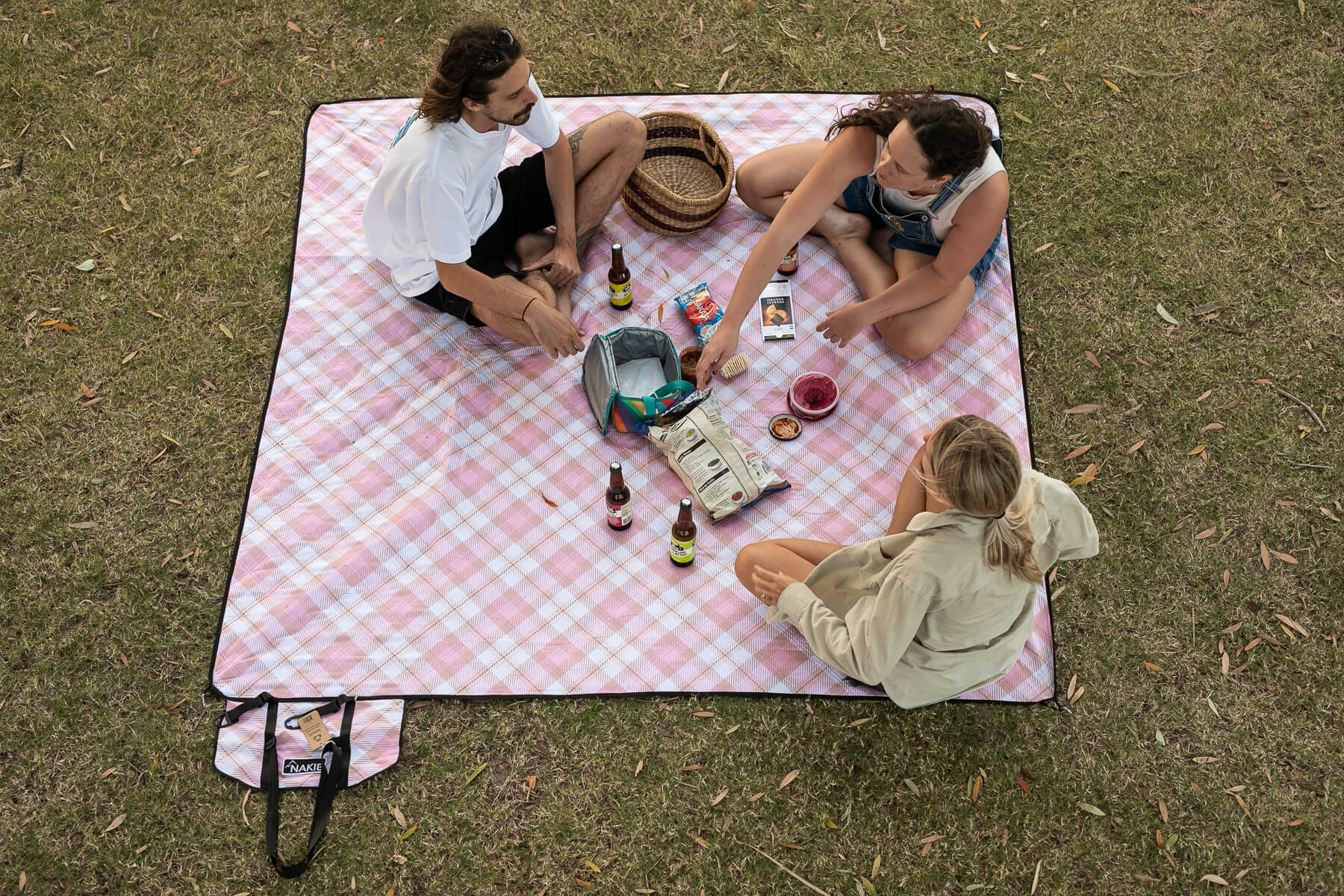 Couples Combo - Recycled Picnic Blanket
