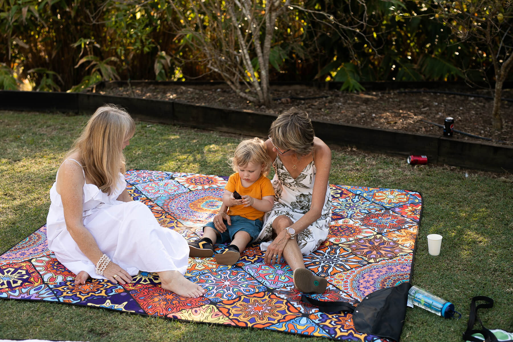 Holiday Dreams - Recycled Picnic Blanket