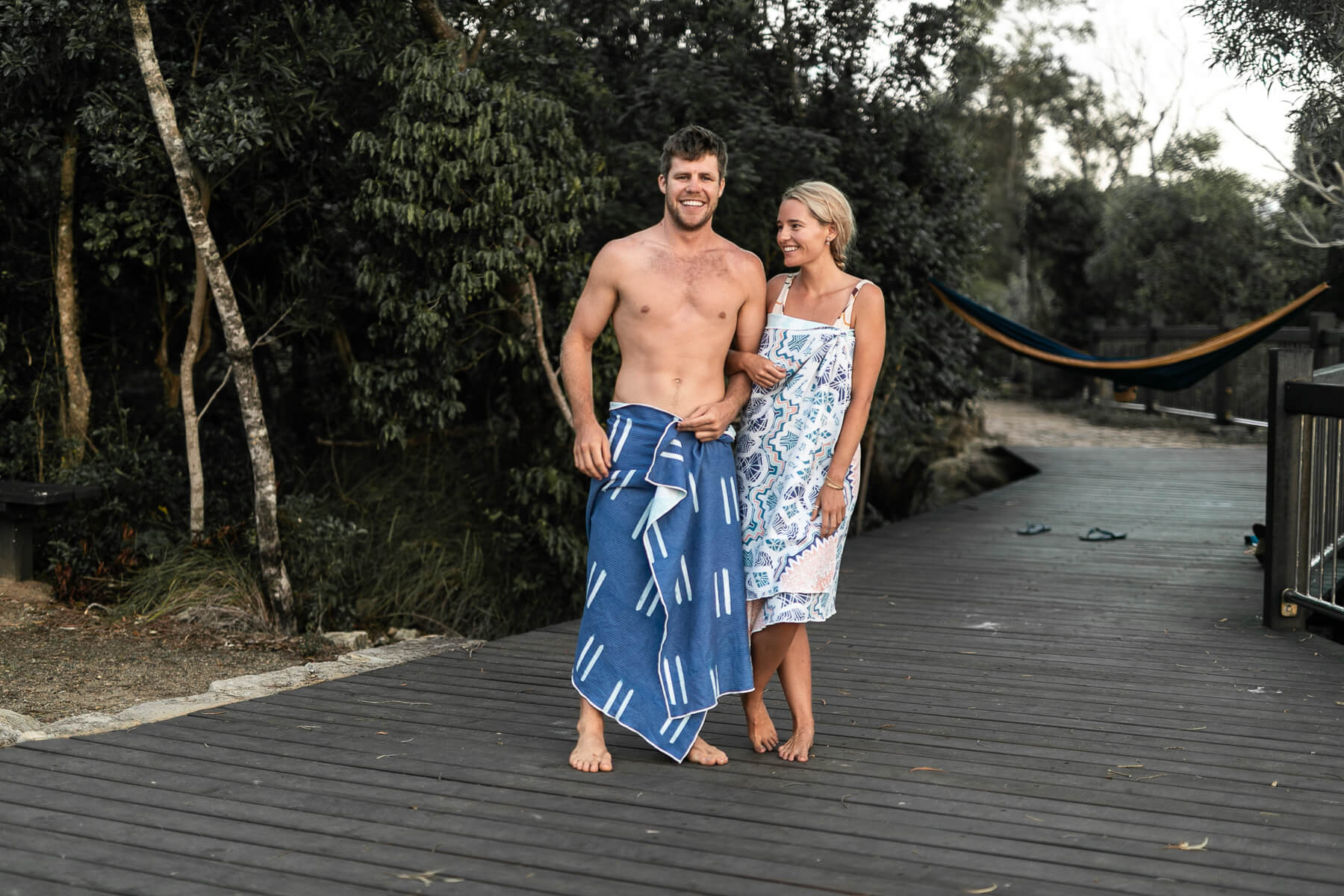 Couples Combo - Recycled Sand Free Beach Towel