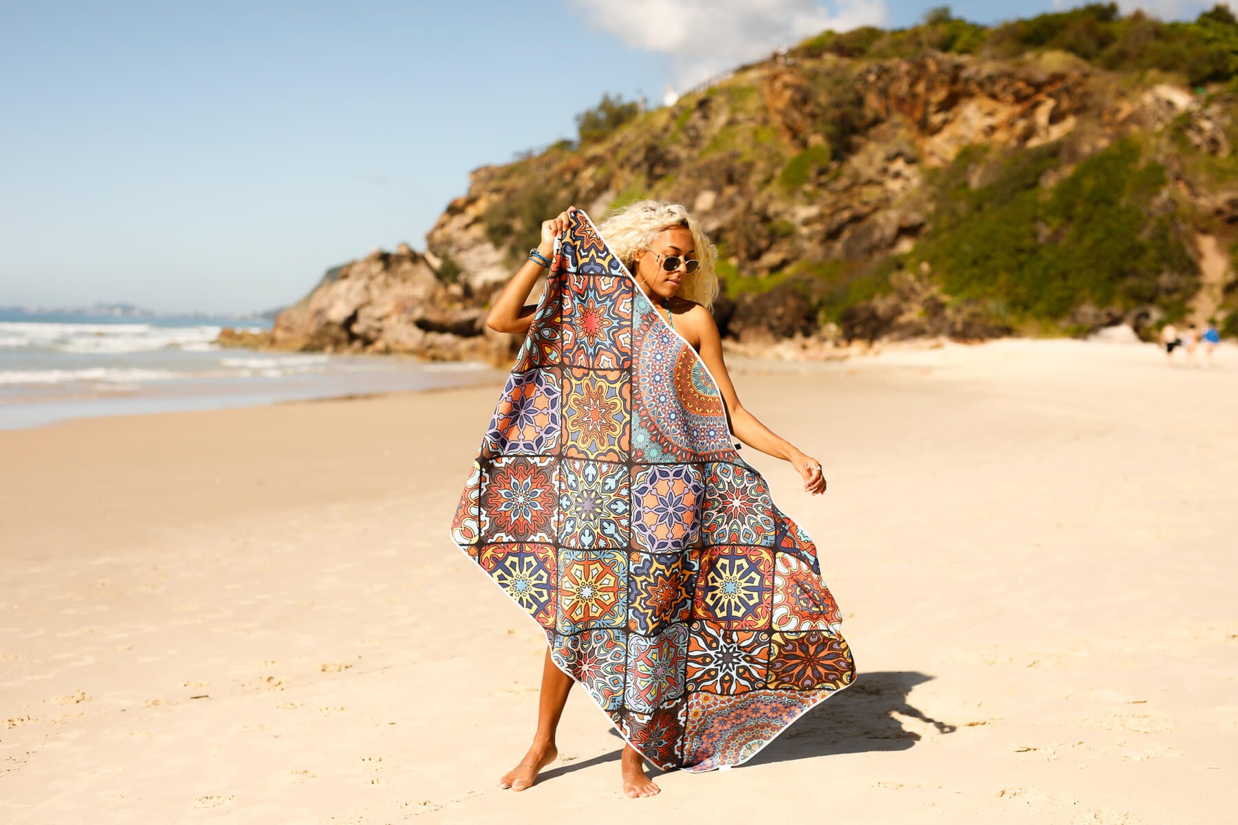 Holiday Dreams - Recycled Sand Free Beach Towel